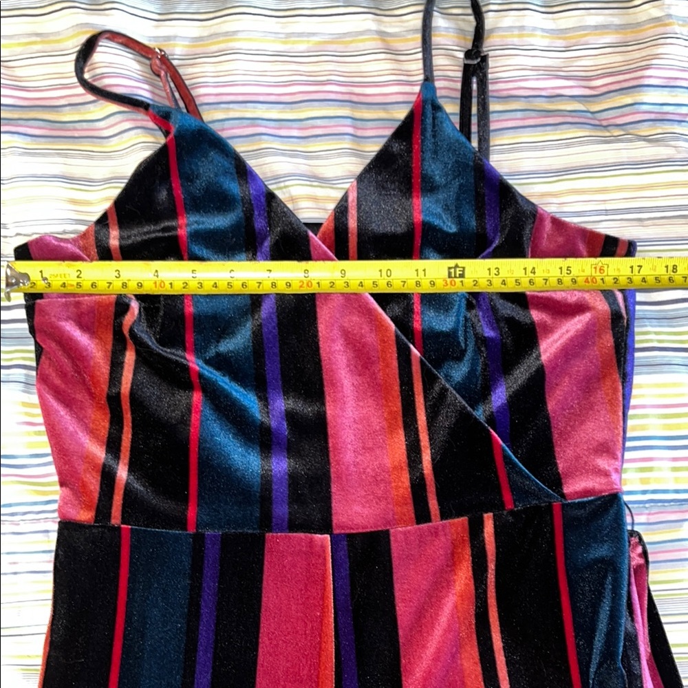 Velvet Junior’s L Striped Jumpsuit - Picture 8 of 15